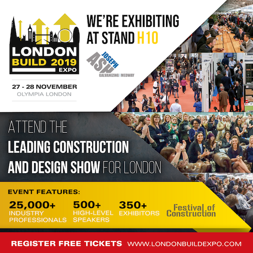 London Build 2019 exhibition poster