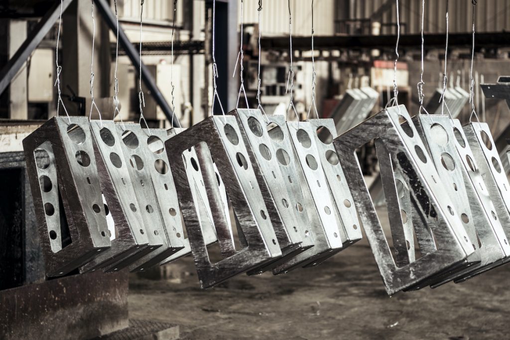 Hot dip galvanized steel