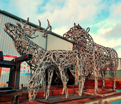 Tom Hill Sculpted Animals Premier Galvanizing